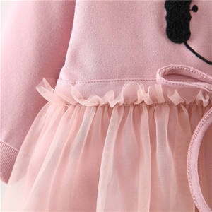 Robes de Filles à Thème Anniversaire et Personnages de Dessins Animés, Modèle Tutu Visage d'Ange, Collection Automne, pour Filles Indiennes - Prix de Gros - Product Image 6