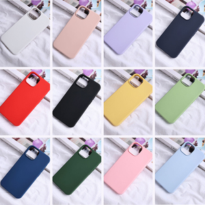 Ốp Silicon Lỏng Chính Hãng Chính Hãng Chất Lượng Cao Có LOGO Ốp Điện Thoại Di Động Cho iPhone X XR XS 11 12 13 14 Mini Pro Max - Product Image 2