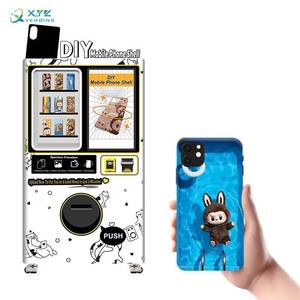XYZ Custom Exclusive 7 Colors 3D UV Printing Smart AI Diy <b>Printer</b> Phone Case Vending <b>Machine</b> - Product Image 1