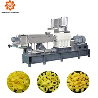 Machine de collation de maïs croustillant d'extrudeuse bouclée de fromage de soufflage de grains entiers