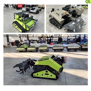 Tagliaerba Telecomandato per Uso Domestico, <span class=keywords><strong>Motozappa</strong></span> Rotante, Trituratore d'Erba Multifunzione Tutto in Uno - Product Image 2