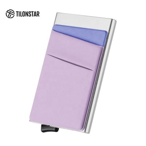 Portefeuille compact en aluminium TILONSTAR TVC104, cadeaux d'entreprise en gros, porte-cartes de crédit RFID - Product Image 2
