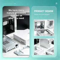 Boîtier d'ordinateur en métal personnalisé pour serveur de jeu, station de travail, Mini ITX, ATX, service de fabrication sur mesure