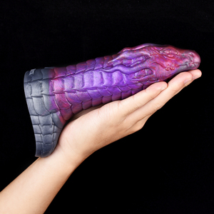 N-PT5153 Drachen dildo flüssiges Silikon hohl Dildo Kondom Fantasie Sexspielzeug