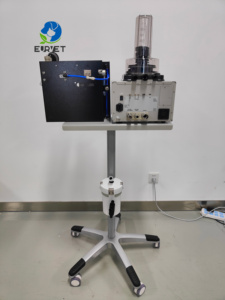 Prix de la fabrication <span class=keywords><strong>EUR</strong></span> PET Veterinary Smart Machine d'anesthésie animale à écran tactile de 9 pouces avec ventilateur pour clinique vétérinaire - Product Image 4