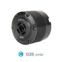 Motor de cardán Cubemars G35 sin escobillas, de imán permanente, impermeable, ligero, de alta precisión, bajo torque de desfasamiento, eje hueco para GoPro