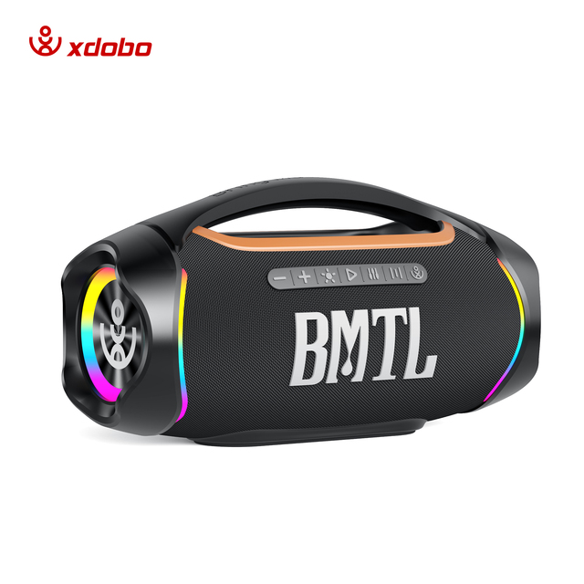 Xdobo New Model Handle Portable Blue Tooth Wireless Speakers 120W Waterproof Column Outdoor Music Player Gift Boombox With Rgb