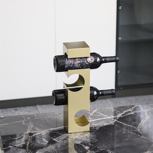 <span class=keywords><strong>2025</strong></span> mới đến thời trang vàng kim loại giá rượu cho trang trí nội thất khách sạn sang trọng kim loại hiện đại dịch vụ Giá rượu trang trí - Product Image 4