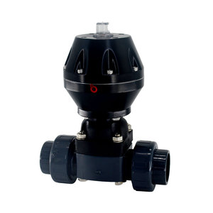 Válvula Neumática de Diafragma de PVC DN15 1/2 Pulgadas para Control de Agua de Uso General - Product Image 2