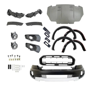 Kit carrosserie, pare-chocs et calandre pour Ford Ranger T7 T8, mise à niveau vers Raptor 2022+, conversion de kit carrosserie, garde-boue, <span class=keywords><strong>plaque</strong></span> de protection - Product Image 5