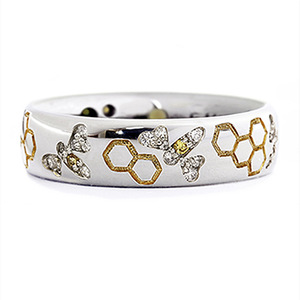Fashionable Hip Hop CZ <b>Ring</b> Jewelry for Children Religious Gemstone Claw Inlay Technology Brass Plating Craft - Product Image 1