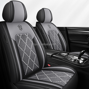 Coprisedili Auto in Seta Ghiaccio Facili da Installare, Set Completo Universale per 5 Posti, Compatibili con Subaru Forester Crosstrek Outback <span class=keywords><strong>Impreza</strong></span>, Antigraffio - Product Image 1