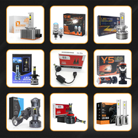 A80S Phare de voiture H4 H7 LED H11 9005 9006 Auto Ampoules Lampe 6000K 12V Led Ampoules de phare personnalisées