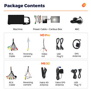 MEKEDE M6 <span class=keywords><strong>Pro</strong></span> 3D ips 1280*720 qled 2000*1200 voiture-play auto écran tactile portable sans fil pour volvo s60 v60 2011-2013 - Product Image 5