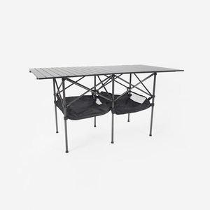 <b>Metal</b> <b>Folding</b> Outdoor Table-Portable & Roll-Up Design - Product Image 4