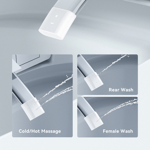 Chất Lượng Cao Auto-Mở Đóng Nắp <span class=keywords><strong>WC</strong></span> Nhà Vệ Sinh Tự Động Xả Thông Minh Nhà Vệ Sinh Vuông Hình Dạng Sàn Gắn Thông Minh Nhà Vệ Sinh - Product Image 4