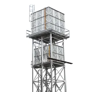 100 Cubic Meters Galvanized Water Tanks/Professional Galvanized Steel Water Tank/Galvanized Steel Square Water Tank