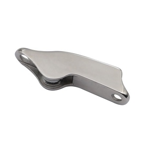 Stainless Steel 316 Marine Rope Clamp Cam Cleat W/wheel 18x90mm Flip up Jam Line Cleats Fairlead 3-6mm <b>Yacht</b> Boat Hardware Rope - Product Image 4