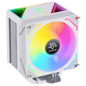 Snowman New argb CPU Air Cooler Fan 6 ống dẫn nhiệt máy tính để bàn PC tháp làm mát tản nhiệt cho LGA 1851 1366 AM5 Bộ vi xử lý Bộ vi xử lý - Product Image 2