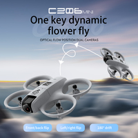 YYRC CZ06 17CH 480P Dual HD Camera Drone avec Lightstream,One Click Take Off Smart 2.4Ghz RC Toys Funny App Control Toys Gifts