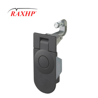 Serrure à bouton-poussoir en alliage de zinc et acier de haute qualité pour boîtier électrique, loquet de porte de panneau plat, vis de panneau d'armoire industrielle