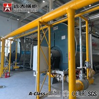 Chaudière industrielle horizontale à tubes de feu WNS certifiée ASME CE PED, rendement thermique de 98 %, prix d'usine, service complet