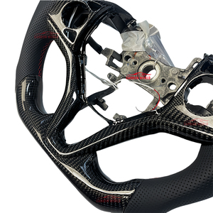 عجلات مخصصة من ألياف الكربون لسيارة هوندا 11th FE1 FD7 cival FL5 FE1 FL1 cival عجلة قيادة سيارة رياضية 6th - Product Image 5