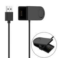 Câble de charge Trendybay 100 cm pour GolfBuddy W12, câble USB, clip de charge pour montre télémètre de golf