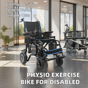 Silla <span class=keywords><strong>de</strong></span> ruedas eléctrica plegable inteligente para personas discapacitadas - Product Image 6