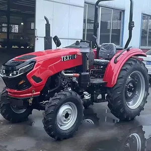 50HP 60HP 70HP 80HP 90HP 100HP A buon mercato trattori agricoli 4 tempi trattori con cabina A/C per la vendita