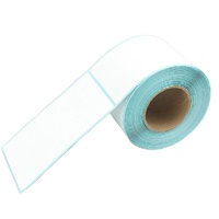 Papier thermique autocollant à trois couches de protection pour étiquettes d'expédition rapide en rouleau