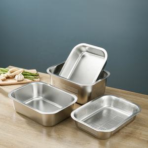 Plateau <span class=keywords><strong>de</strong></span> <span class=keywords><strong>service</strong></span> rectangulaire Xinyuan en acier inoxydable poli, design moderne, écologique, pour hôtels, avec <span class=keywords><strong>service</strong></span> <span class=keywords><strong>de</strong></span> personnalisation du logo - Product Image 5