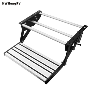 Escalón Manual Plegable de Aluminio Modelo <span class=keywords><strong>F1</strong></span> para Autocaravana y Remolque, Escalón Individual para RV, Gran Venta - Product Image 5