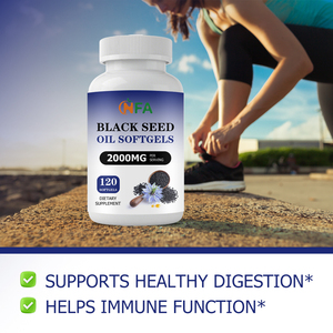 Factory Supply Black Seed Oil Softgels with Black Seed Oil Supports Youthful Radiant Skin and Support Strong Hair Nails Softgels - Product Image 6