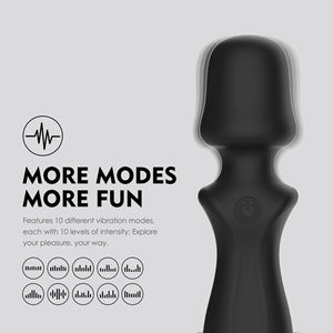 WINYI女性用,パワフルコードレス振動Av Wandハンドヘルドボディマッサージャー - Product Image 5