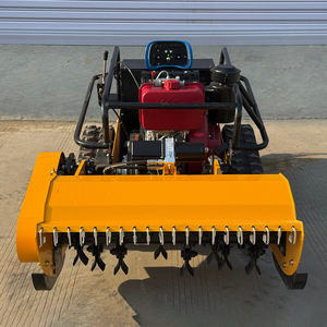 Robot Rasaerba Telecomandato da 800mm/1000mm per Taglio Erba, Macchina Falciatrice Alta Precisione, Modello <span class=keywords><strong>Satellite</strong></span> - Product Image 3