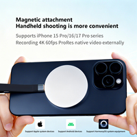 SSD Portabel 1TB 2050MB/s Magnetik 6.8mm Ultra Tipis Aluminium USB 3.2 Gen2 Drive Solid State Eksternal untuk Laptop dan Ponsel