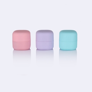 Sang trọng màu hồng màu xanh lá cây màu tím và bạc 7 gam vuông nhựa rỗng Kid Lip Balm <span class=keywords><strong>container</strong></span> Lipbalm <span class=keywords><strong>container</strong></span> <span class=keywords><strong>Rose</strong></span> Gold Nắp - Product Image 3