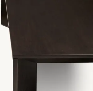 Sassanid Ensemble de salle à manger de luxe au design contemporain de premier ordre, table de salle à manger rectangulaire <span class=keywords><strong>Arles</strong></span> en noyer brun - Product Image 3