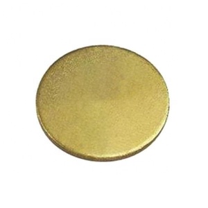 Cakram bulat cap logam kuningan kustom pabrik Tiongkok - Product Image 3