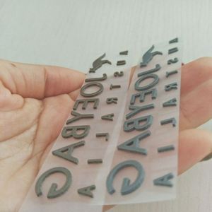 Étiquettes en silicone pour vêtements de sport personnalisés, transfert thermique, graphiques, haute élasticité, impressions 3D sur vêtements, design de dessins animés, origine Chine, vente en gros - Product Image 3