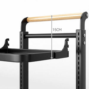 פלדה מתכווננת מדפים אחסון מטבח מדפי אחסון מטבח מדפי אחסון - Product Image 5