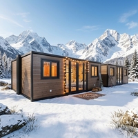 Maisons modulaires évolutives, à installation rapide, imperméables, confortables, sûres et personnalisables en couleur.
