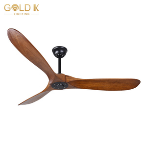 Truyền thống Hot mô hình 60 inch người hâm mộ thiết kế im lặng núi không khí bằng gỗ lưỡi lớn quạt trần ventilador de techo con Lu - Product Image 2