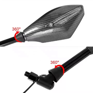 Rétroviseur universel de pièces de rechange de miroir d'alliage d'aluminium de moto de Offres Spéciales d'usine de CQJB - Product Image 3