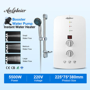 Calentador de Agua de Calentamiento Rápido de 5500W con Bomba, Ducha Instantánea para Uso Residencial - Product Image 4