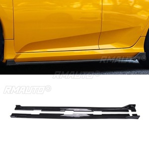 Extensión de alerón lateral para coche, difusor protector, faldón para Honda Civic 10ª generación 2016-2019, divisor de faldón lateral, accesorios para coche - Product Image 4