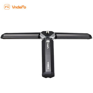 Trépied de bureau professionnel tout en métal avec filetage 1/4'' pour appareil photo Canon Sony <span class=keywords><strong>Fujifilm</strong></span> et tournage vidéo - Product Image 1