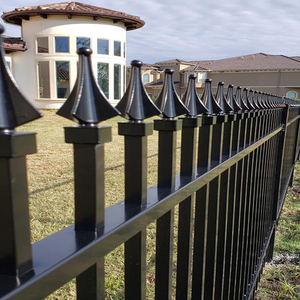 Valla Decorativa de Acero con Puntas Metálicas, Valla con Puntas Metálicas en Oferta - Product Image 6