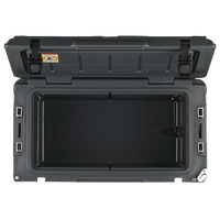 Glacière rigide portable 50 litres avec roues, écologique et moderne, très vendue, avec glace réutilisable pour le camping et les voyages
